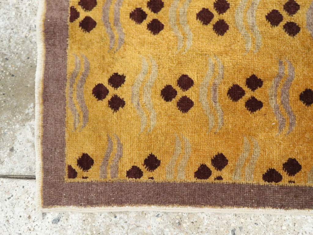 Vintage Turkish Anatolian Deco Rug, No.15325 - Gss