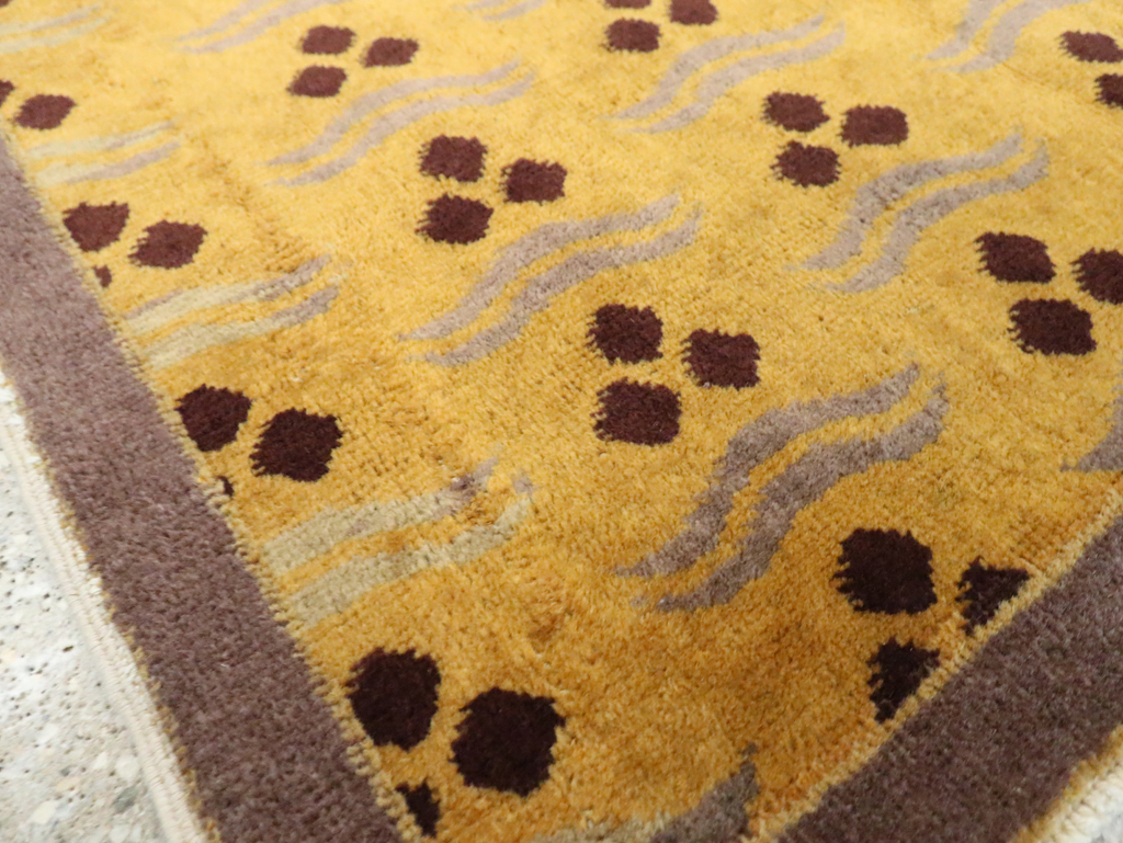 Vintage Turkish Anatolian Deco Rug, No.15325 - Gss