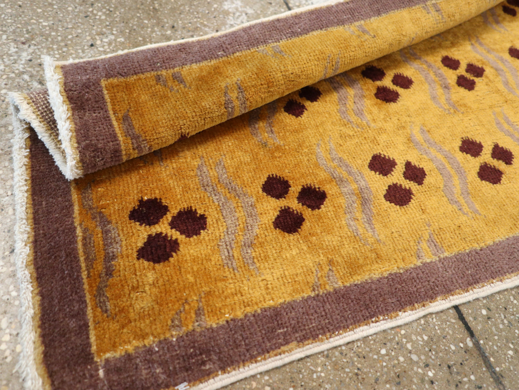 Vintage Turkish Anatolian Deco Rug, No.15332 - Gss