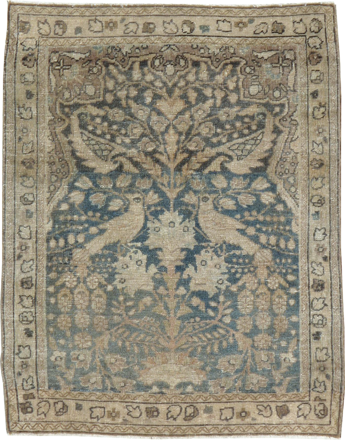 Antique Persian Mashad Rug, No.15333 - Gss