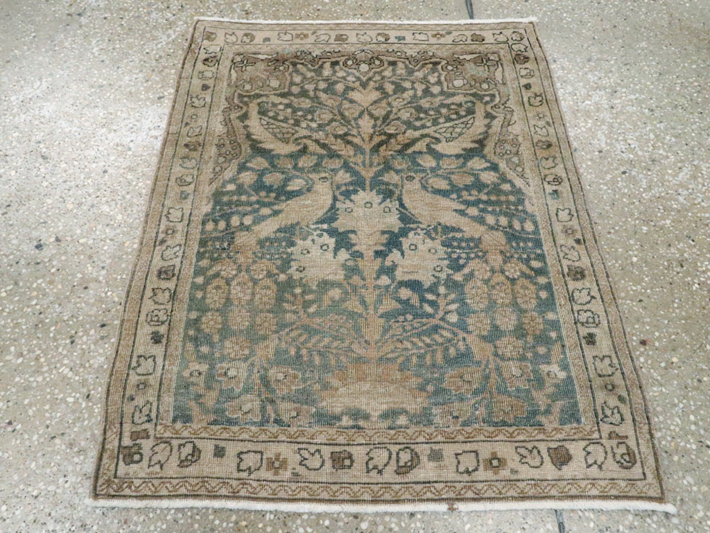 Antique Persian Mashad Rug, No.15333 - Gss