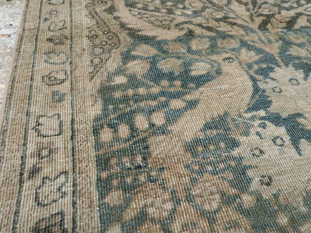 Antique Persian Mashad Rug, No.15333 - Gss
