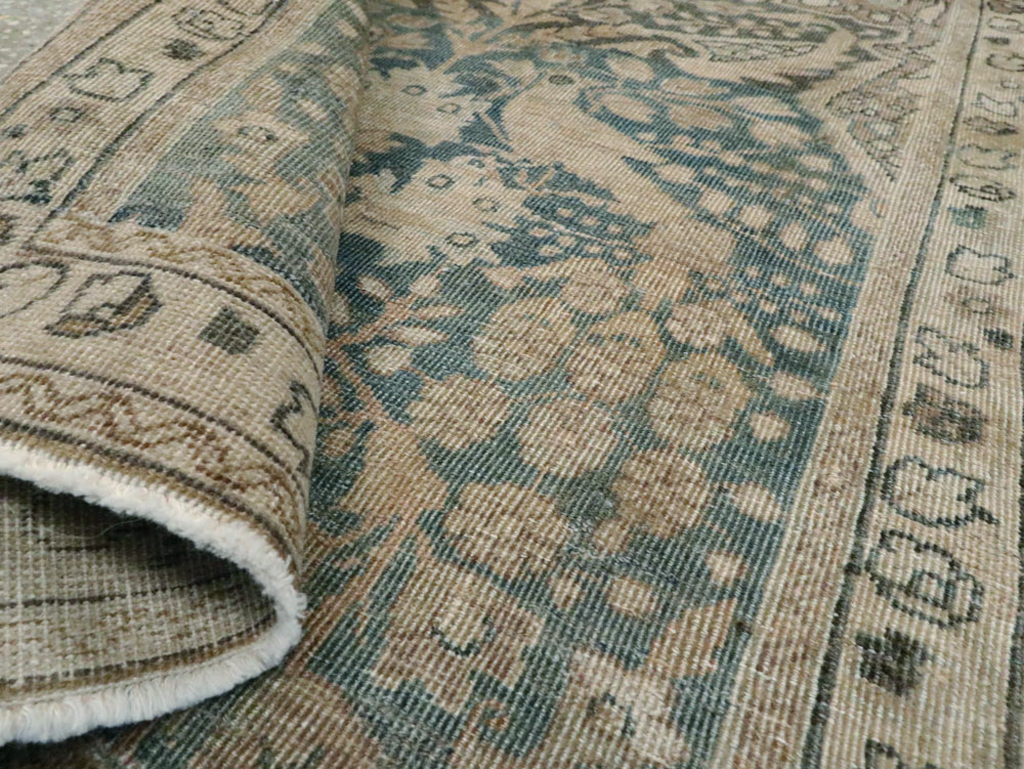 Antique Persian Mashad Rug, No.15333 - Gss