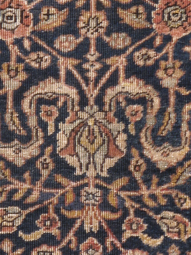 Antique Persian Mahal Rug, No.15336 - Gss