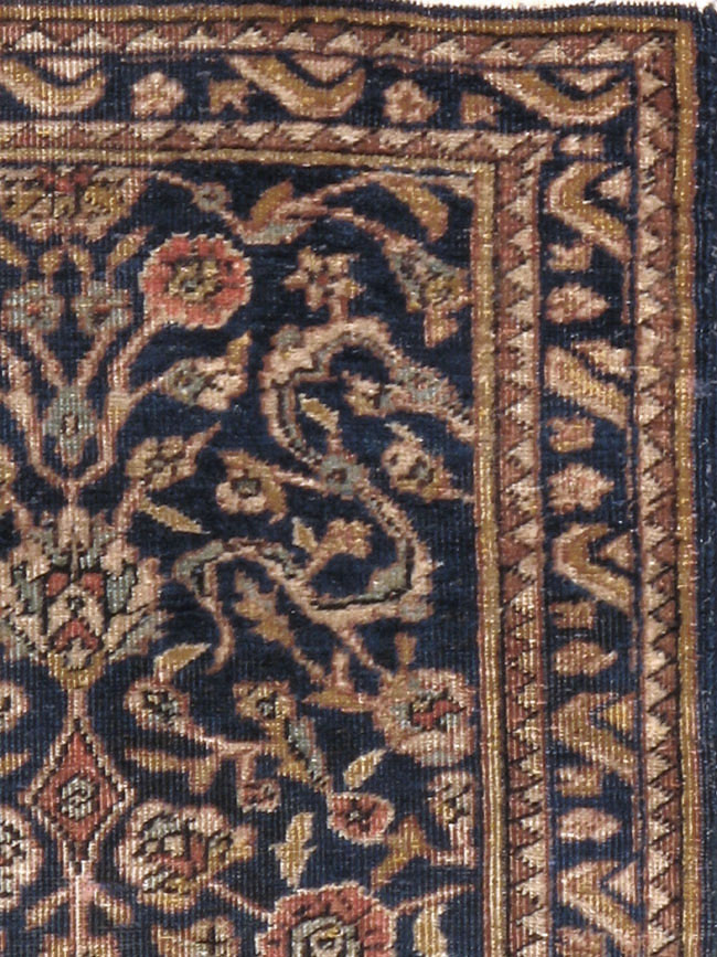 Antique Persian Mahal Rug, No.15336 - Gss