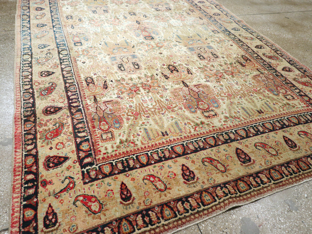 Antique Persian Tabriz Carpet, No.15341 - Gss