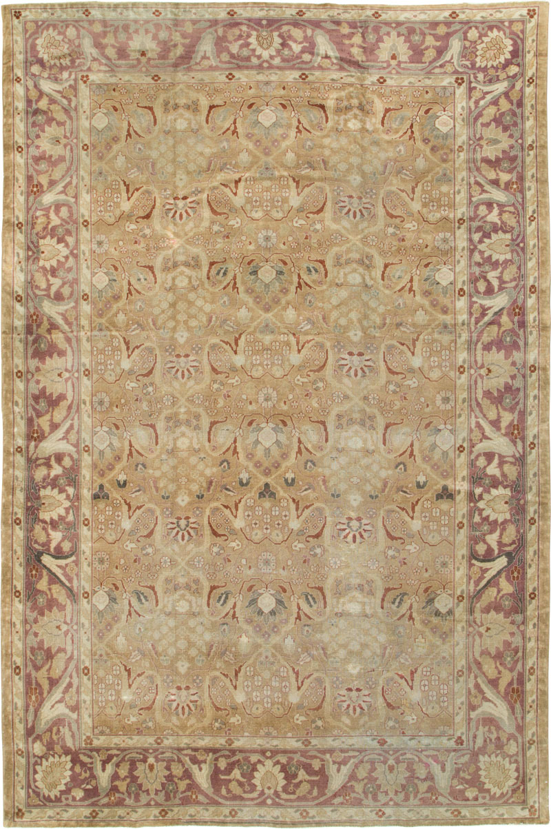 Antique Indian Lahore Carpet, No.15397 - Gss