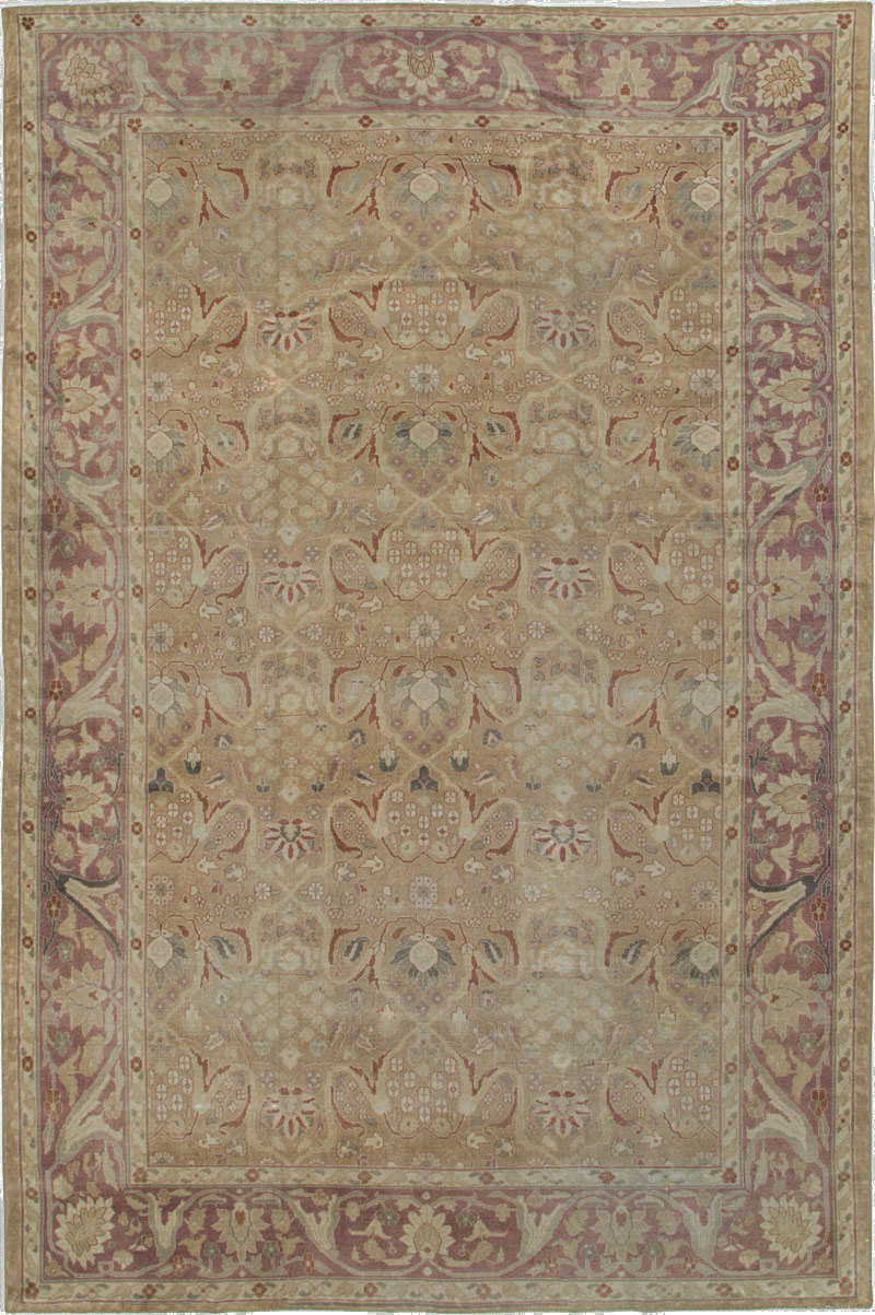Antique Indian Lahore Carpet, No.15397 - Gss