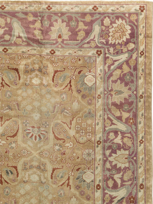 Antique Indian Lahore Carpet, No.15397 - Gss