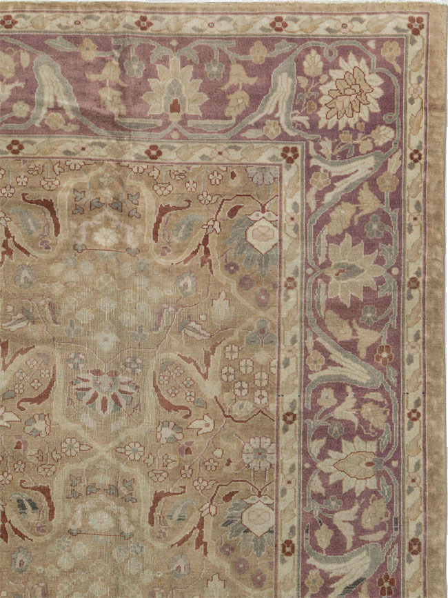 Antique Indian Lahore Carpet, No.15397 - Gss