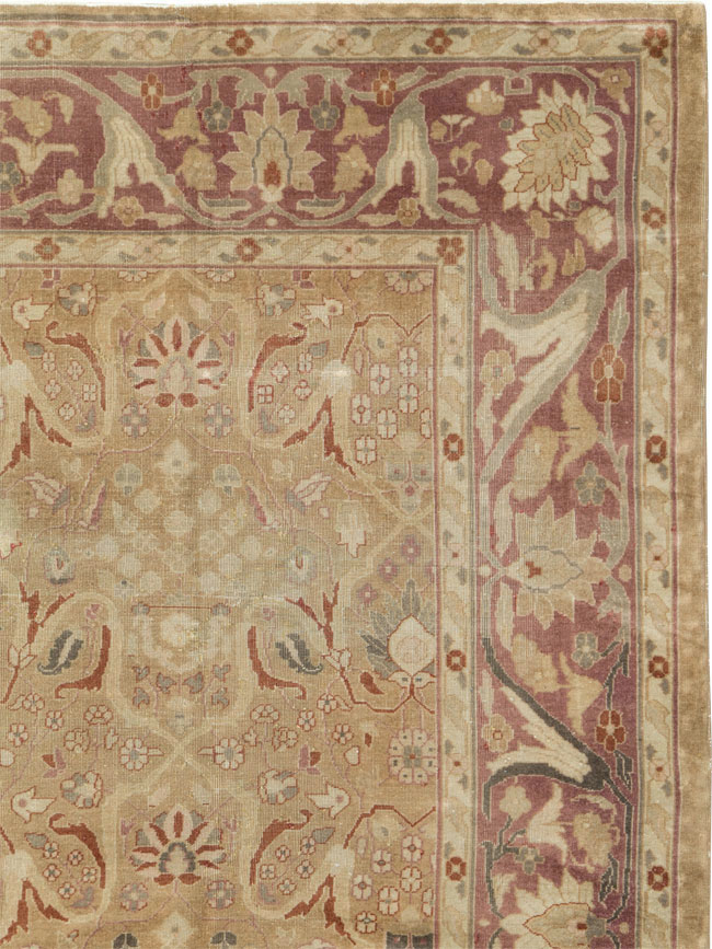 Antique Indian Lahore Carpet, No.15397 - Gss