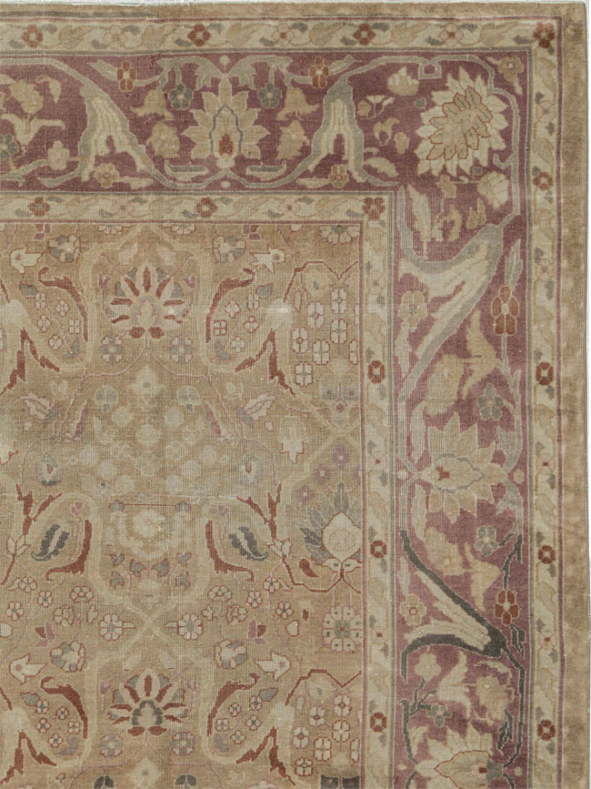 Antique Indian Lahore Carpet, No.15397 - Gss