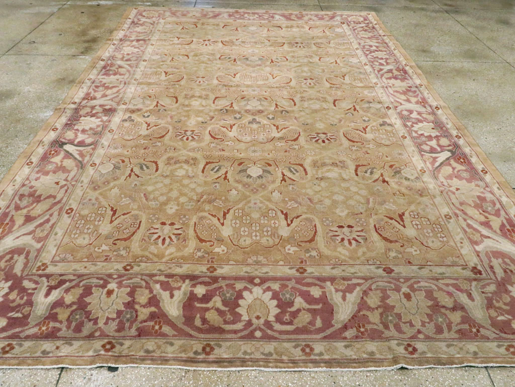 Antique Indian Lahore Carpet, No.15397 - Gss
