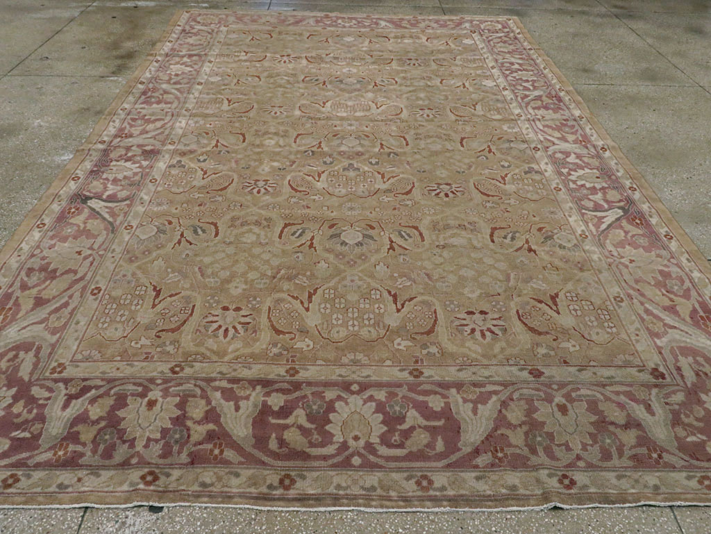 Antique Indian Lahore Carpet, No.15397 - Gss