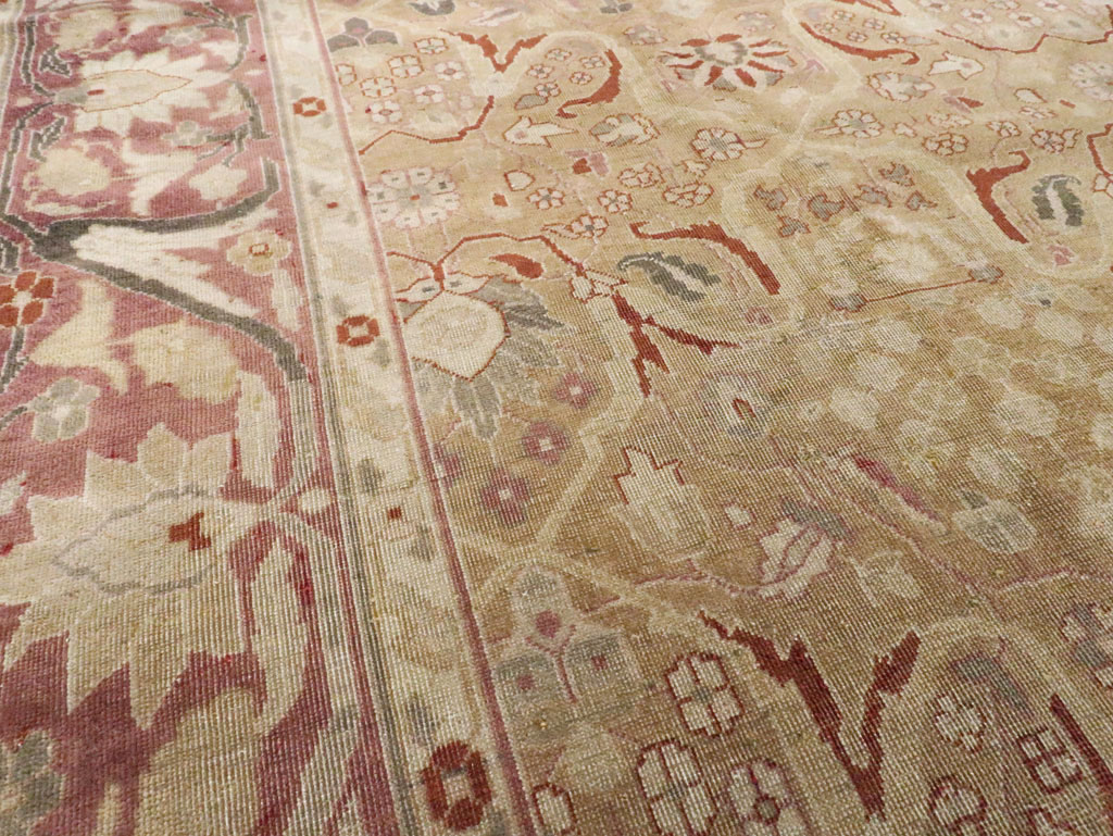 Antique Indian Lahore Carpet, No.15397 - Gss