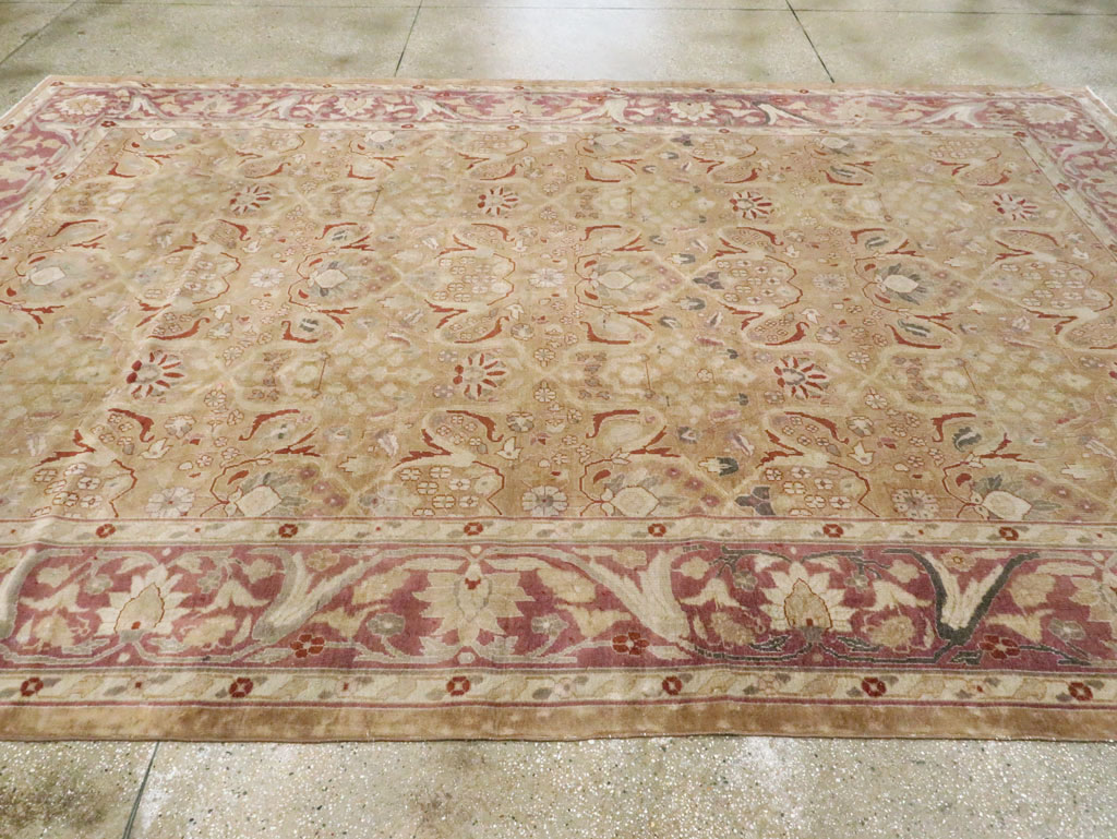Antique Indian Lahore Carpet, No.15397 - Gss