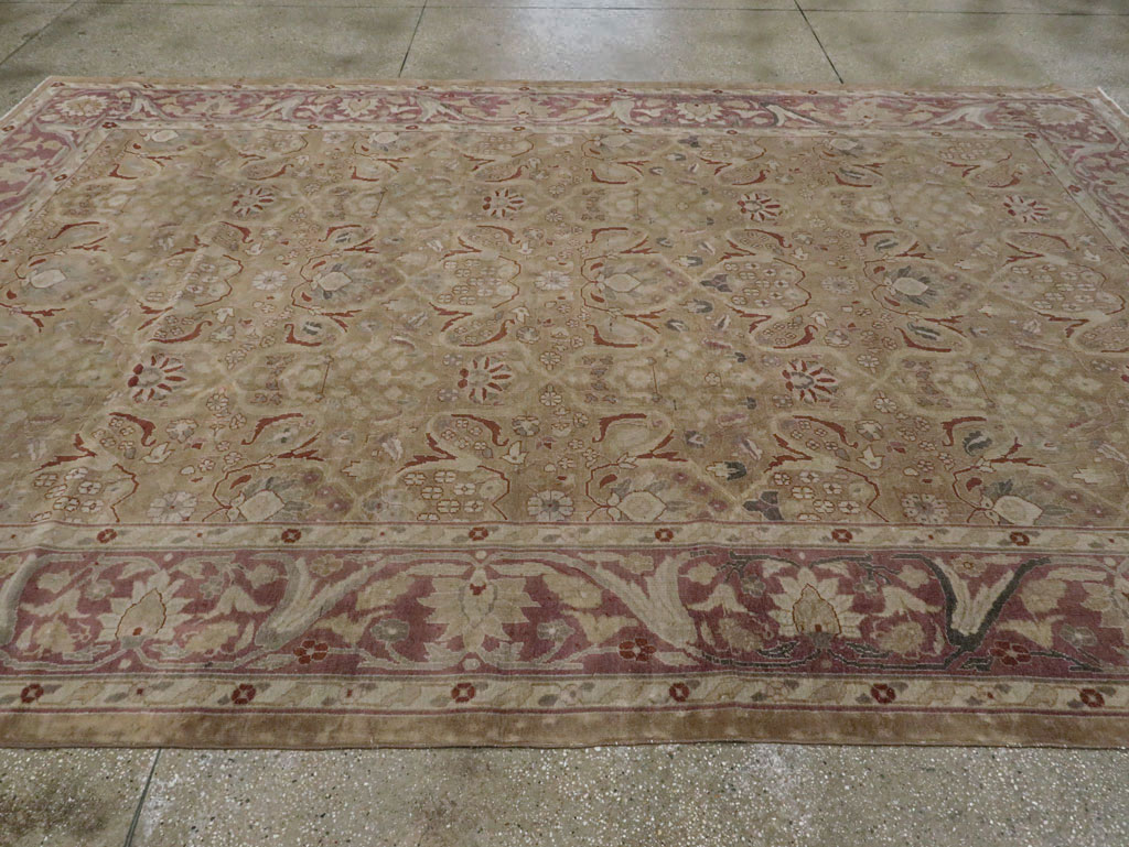 Antique Indian Lahore Carpet, No.15397 - Gss