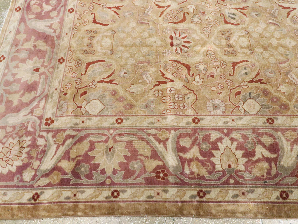 Antique Indian Lahore Carpet, No.15397 - Gss