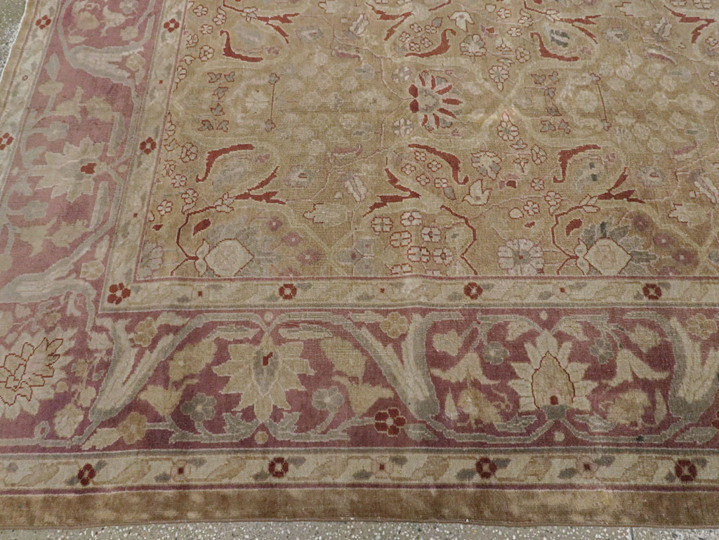 Antique Indian Lahore Carpet, No.15397 - Gss
