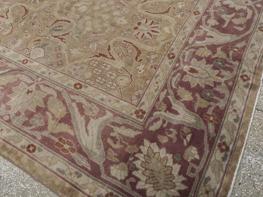 Antique Indian Lahore Carpet, No.15397 - Gss