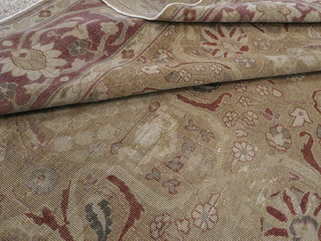 Antique Indian Lahore Carpet, No.15397 - Gss