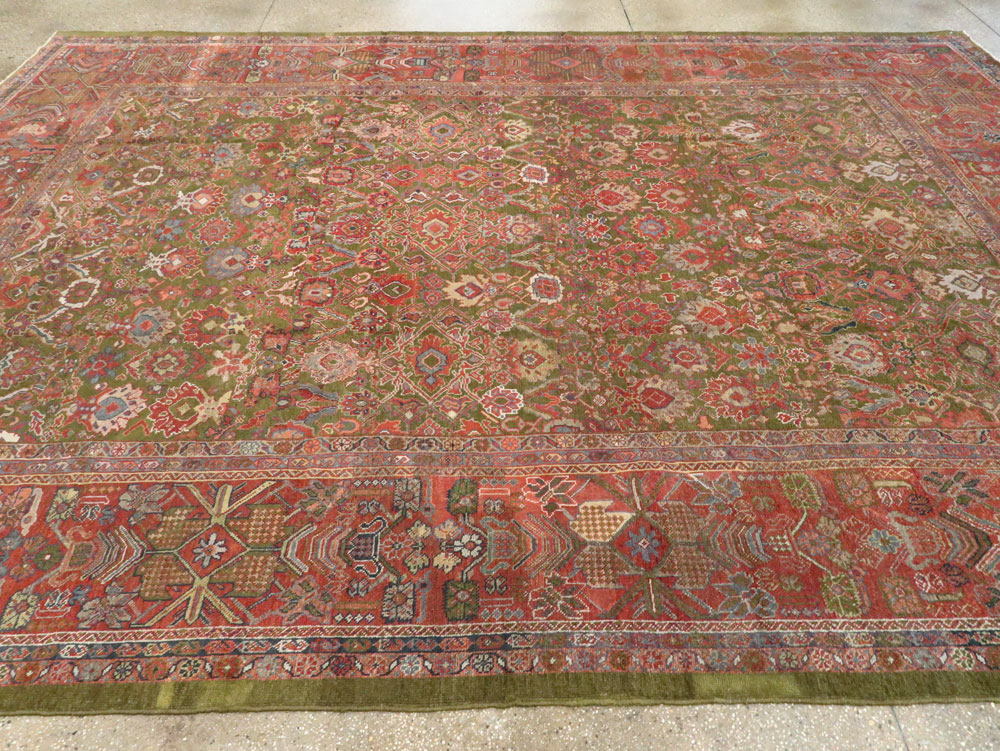 Antique Persian Sultanabad Carpet, No.15398 - Gss