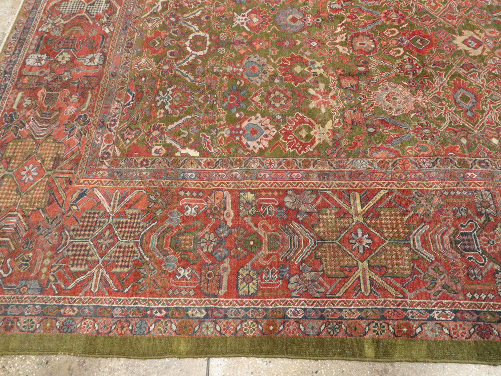 Antique Persian Sultanabad Carpet, No.15398 - Gss