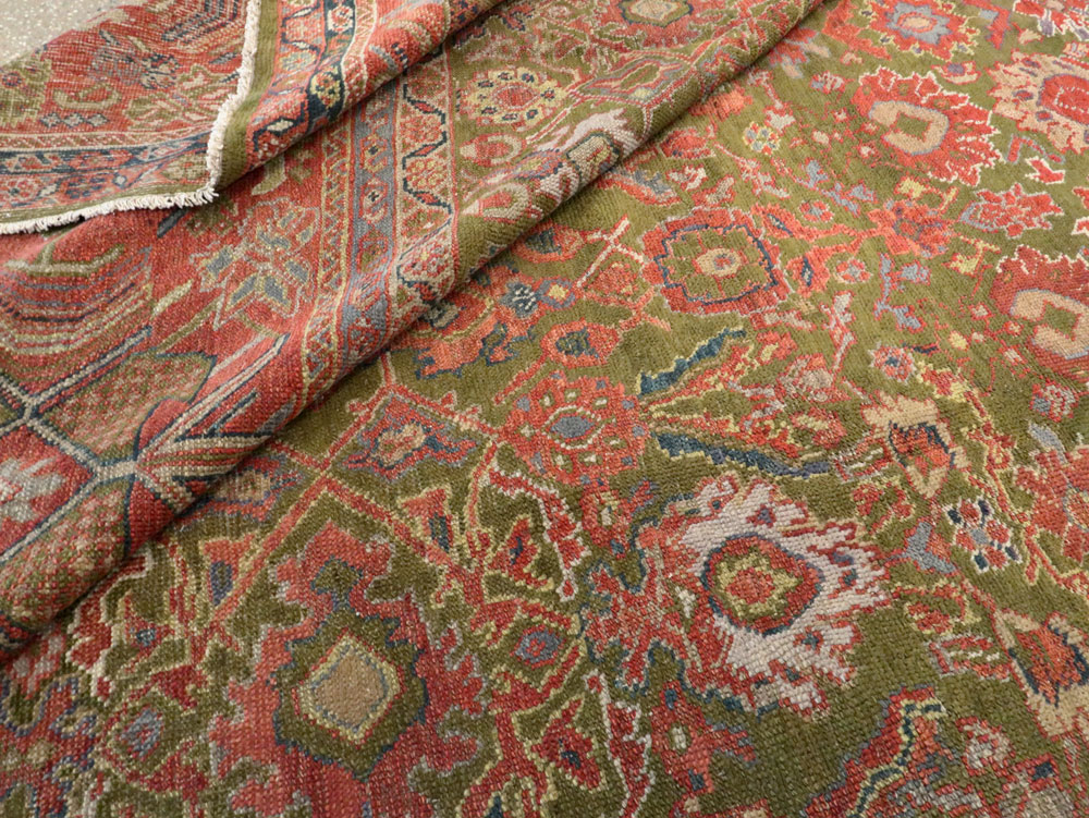 Antique Persian Sultanabad Carpet, No.15398 - Gss