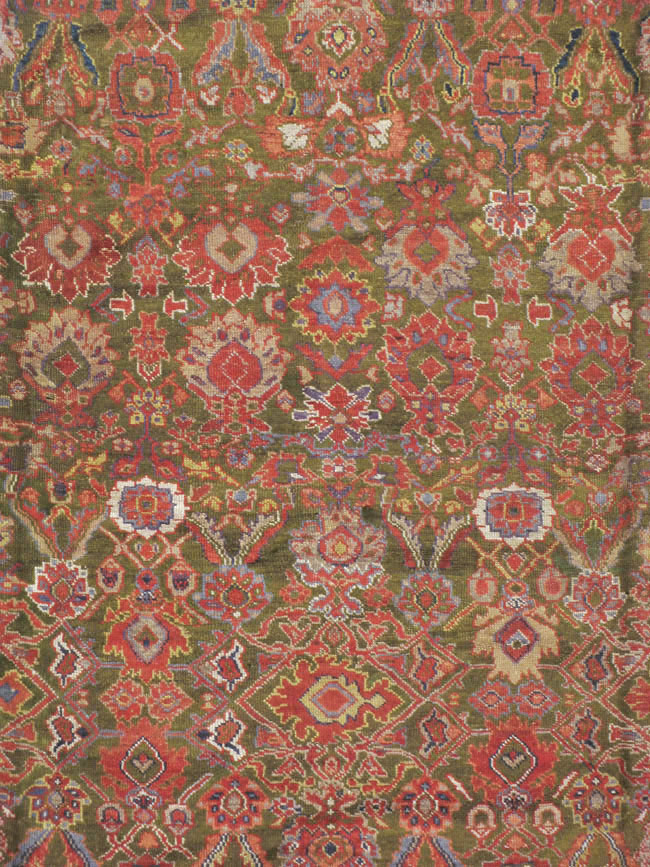 Antique Persian Sultanabad Carpet, No.15398 - Gss