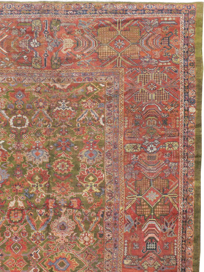 Antique Persian Sultanabad Carpet, No.15398 - Gss