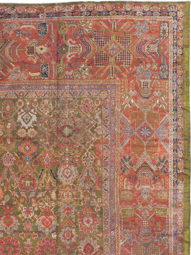 Antique Persian Sultanabad Carpet, No.15398 - Gss