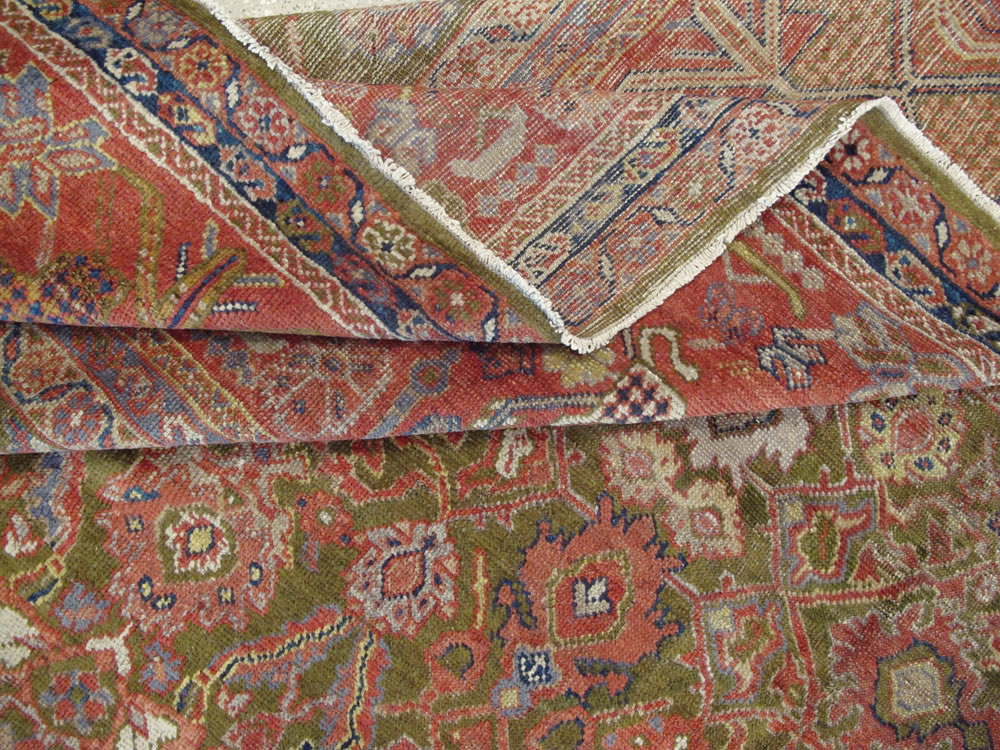 Antique Persian Sultanabad Carpet, No.15398 - Gss