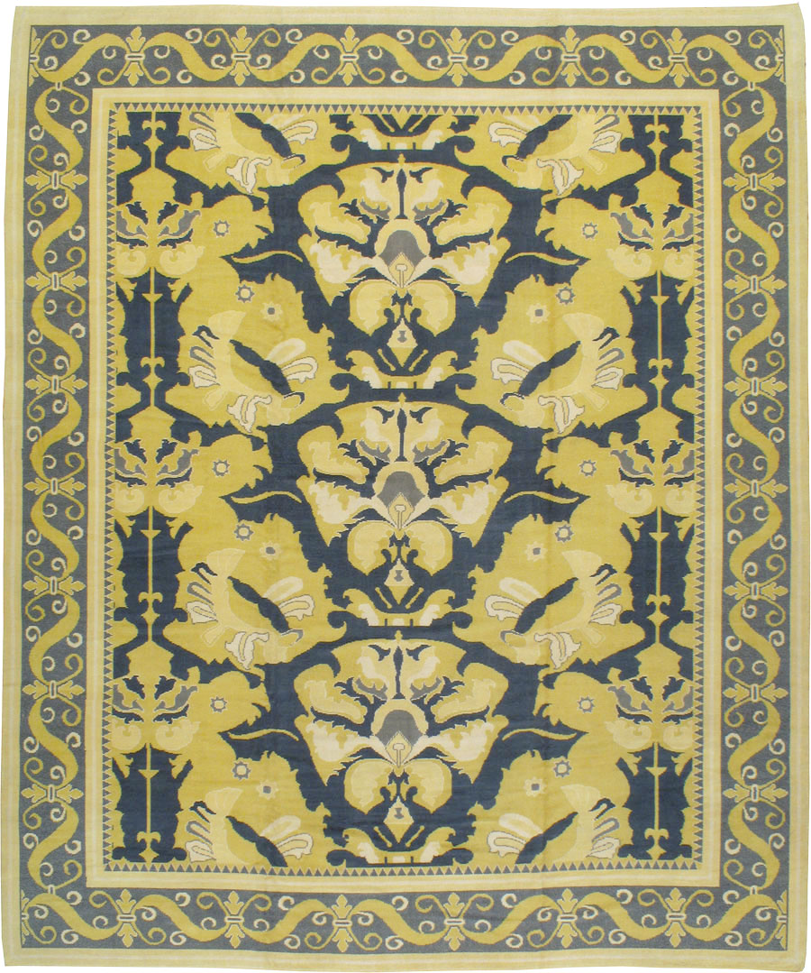 Antique Spanish Cuenca Carpet, No.15444 - Gss