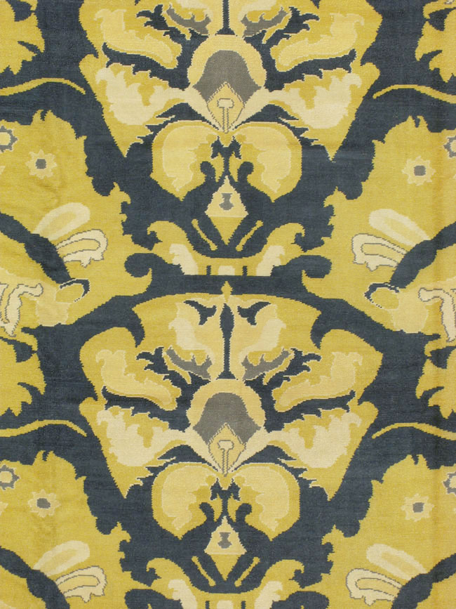 Antique Spanish Cuenca Carpet, No.15444 - Gss