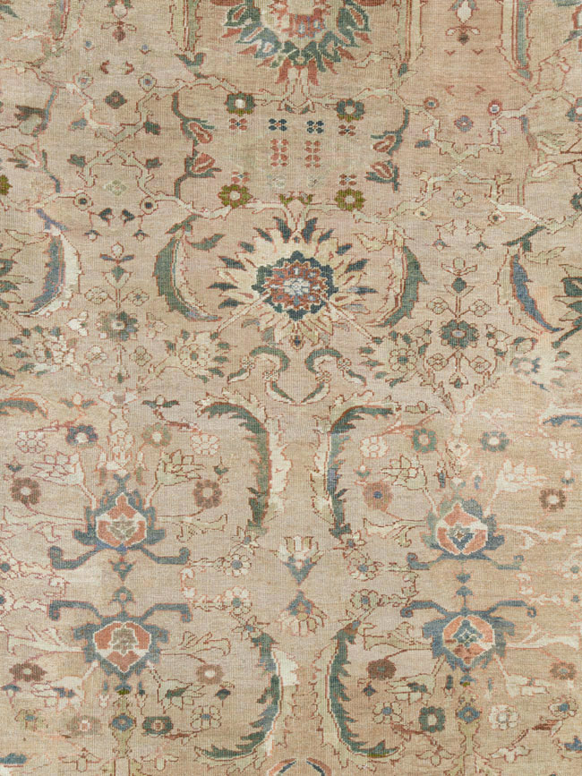 Antique Persian Mahal Carpet, No.15487 - Gss