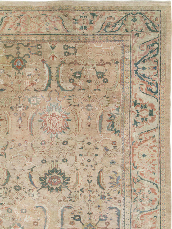 Antique Persian Mahal Carpet, No.15487 - Gss