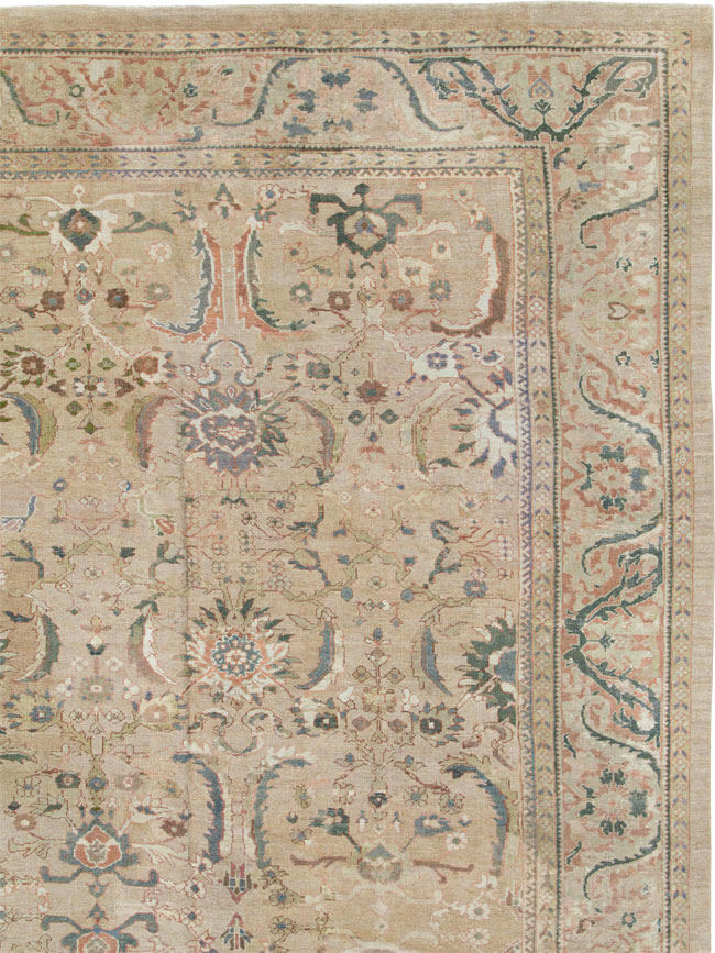 Antique Persian Mahal Carpet, No.15487 - Gss