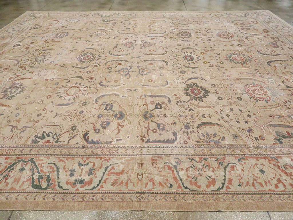 Antique Persian Mahal Carpet, No.15487 - Gss
