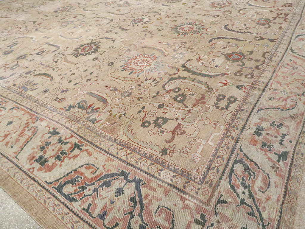 Antique Persian Mahal Carpet, No.15487 - Gss