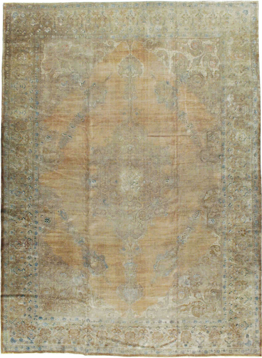 Antique Persian Tabriz Hagi Jalili Carpet, No.15494 - Gss