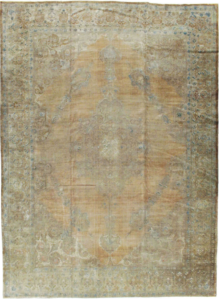 Antique Persian Tabriz Hagi Jalili Carpet, No.15494 - Gss