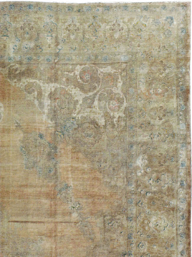 Antique Persian Tabriz Hagi Jalili Carpet, No.15494 - Gss