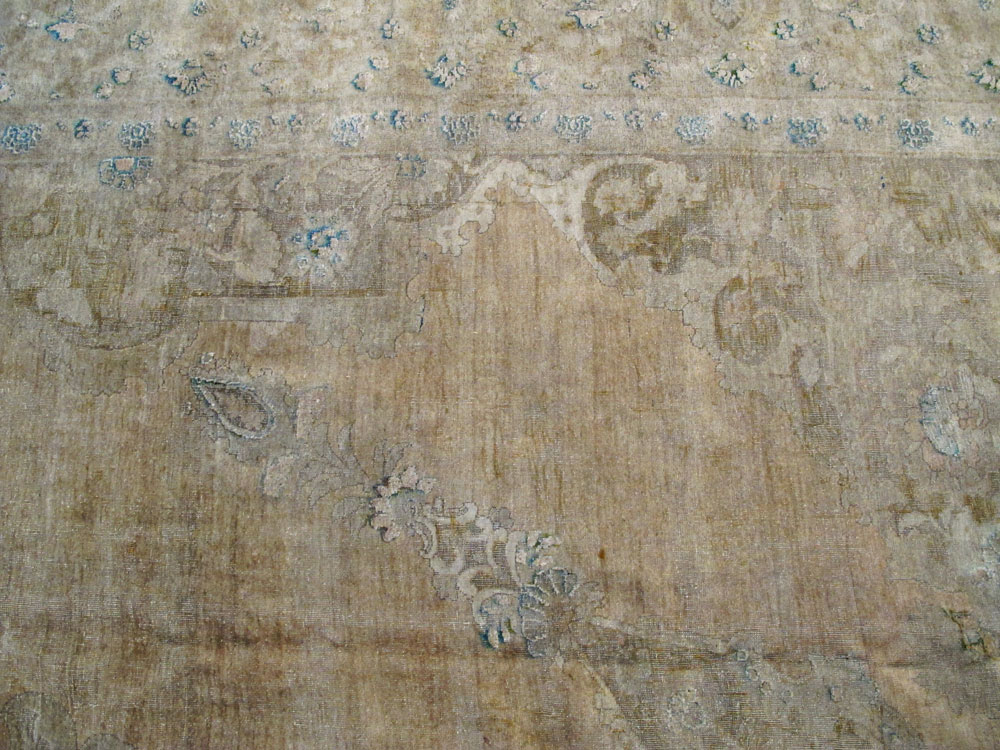 Antique Persian Tabriz Hagi Jalili Carpet, No.15494 - Gss