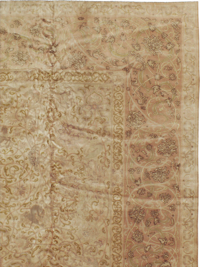 Antique Indian Lahore Carpet, No.15496 - Gss