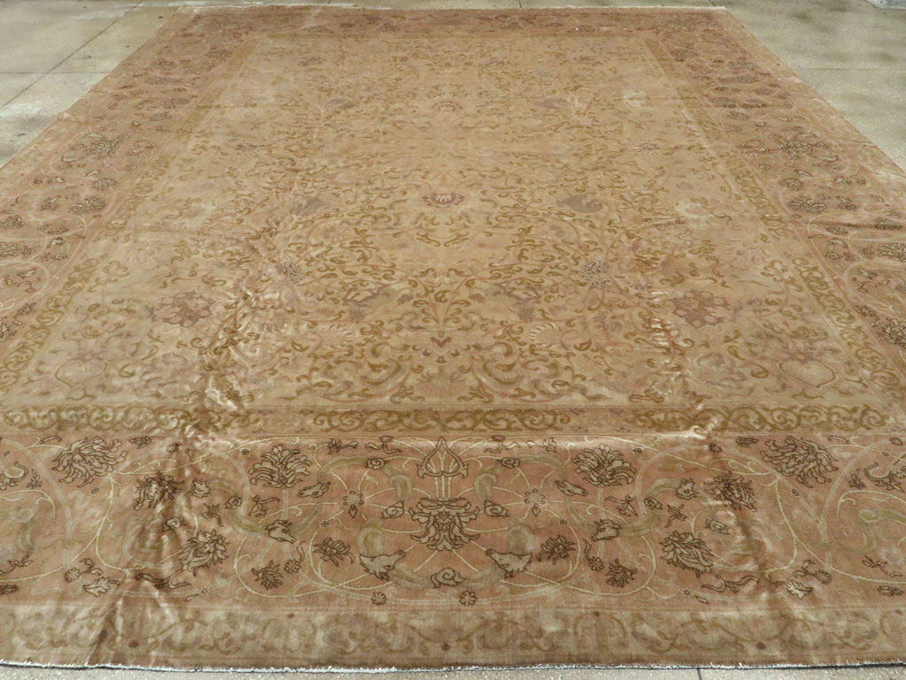 Antique Indian Lahore Carpet, No.15496 - Gss