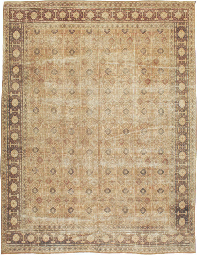 Vintage Persian Tabriz Carpet, No.15499 - Gss