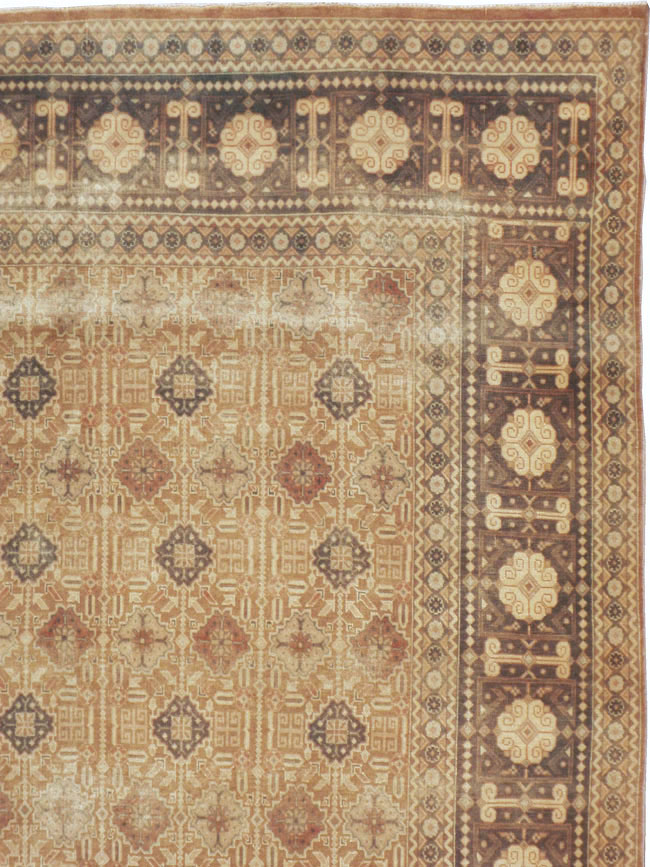 Vintage Persian Tabriz Carpet, No.15499 - Gss