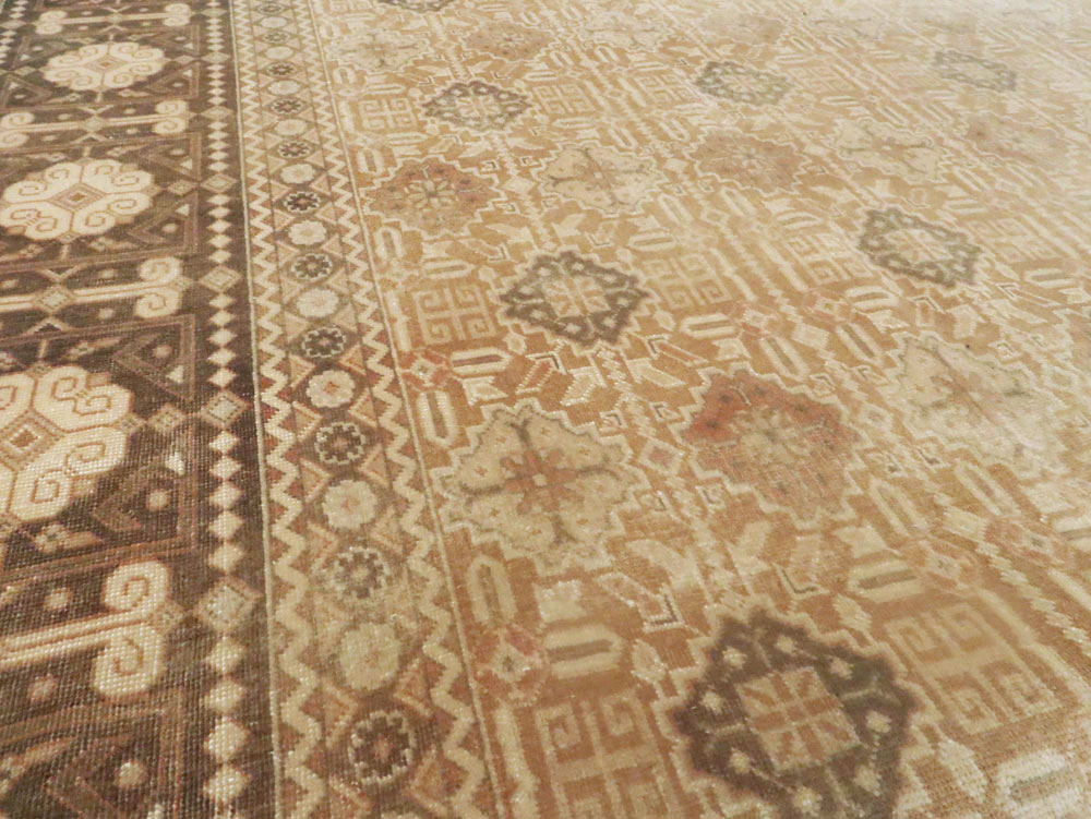 Vintage Persian Tabriz Carpet, No.15499 - Gss