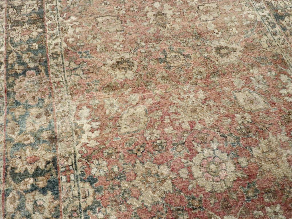 Vintage Persian Tabriz Runner, No.15501 - Gss