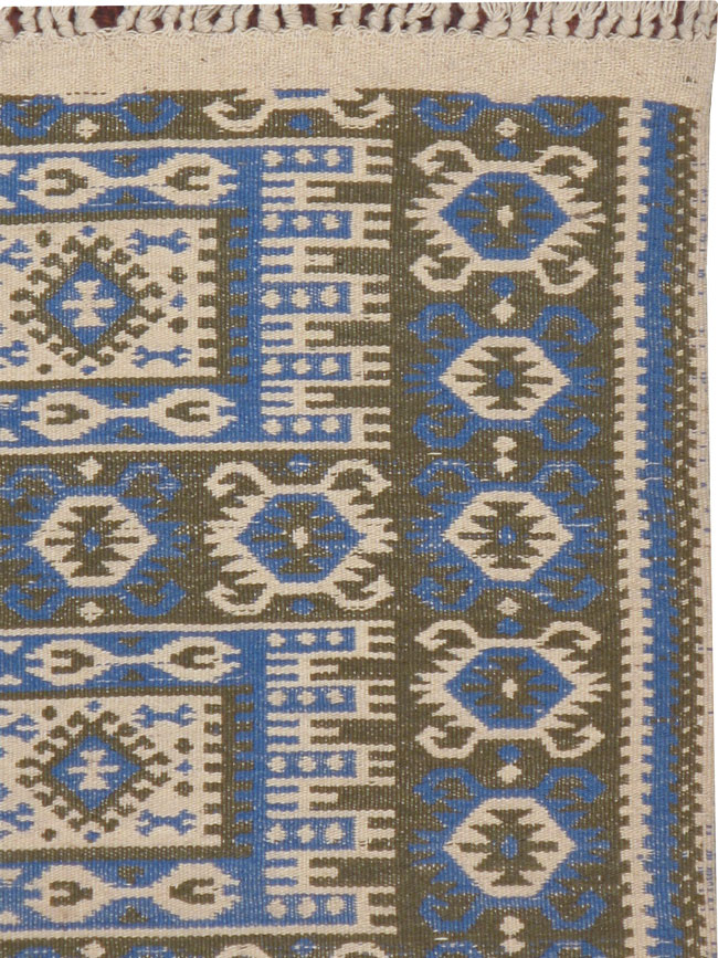 Vintage Swedish Rug, No.15507 - Gss